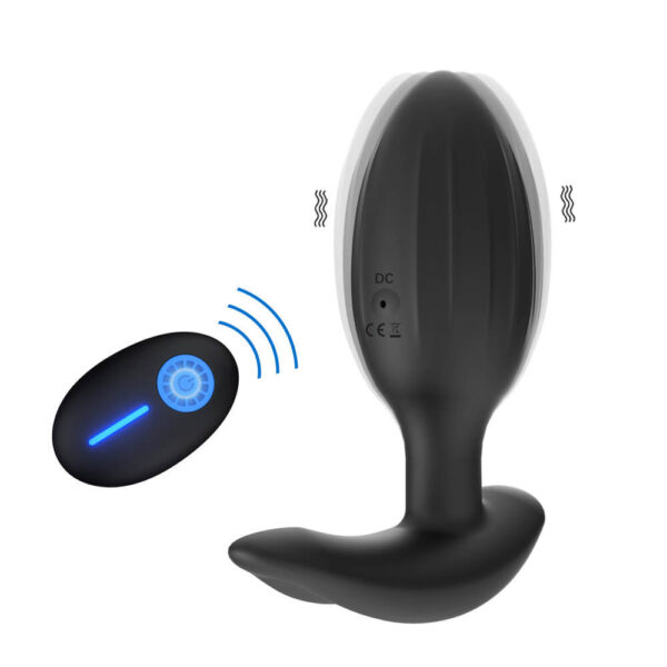 Remote control multi frequency anal plug